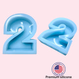 6” number molds