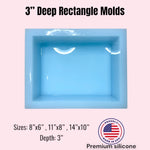 3” Deep Rectangle Block Mold