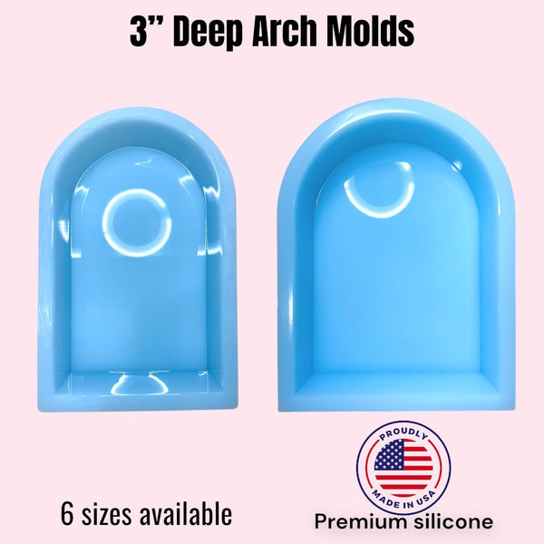 3” Deep Arch Block Mold – AaJMolds