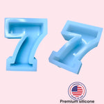 6” number molds