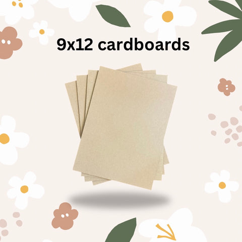 9x12 cardboard sheets