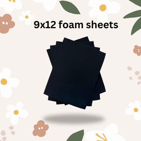 9x12 foam sheets