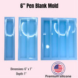 6” Pen Blank Mold