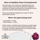 RapidDry Flower Pressing Boards