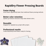 RapidDry Flower Pressing Boards