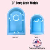 3” Deep Arch Block Mold