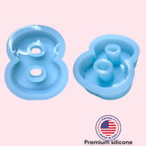 6” number molds