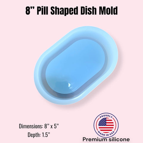 Pill Shaped Dish Mold