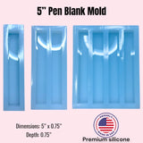 5” Pen Blank Mold