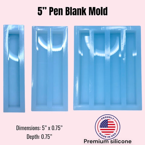 5” Pen Blank Mold