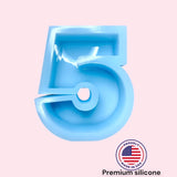 6” number molds