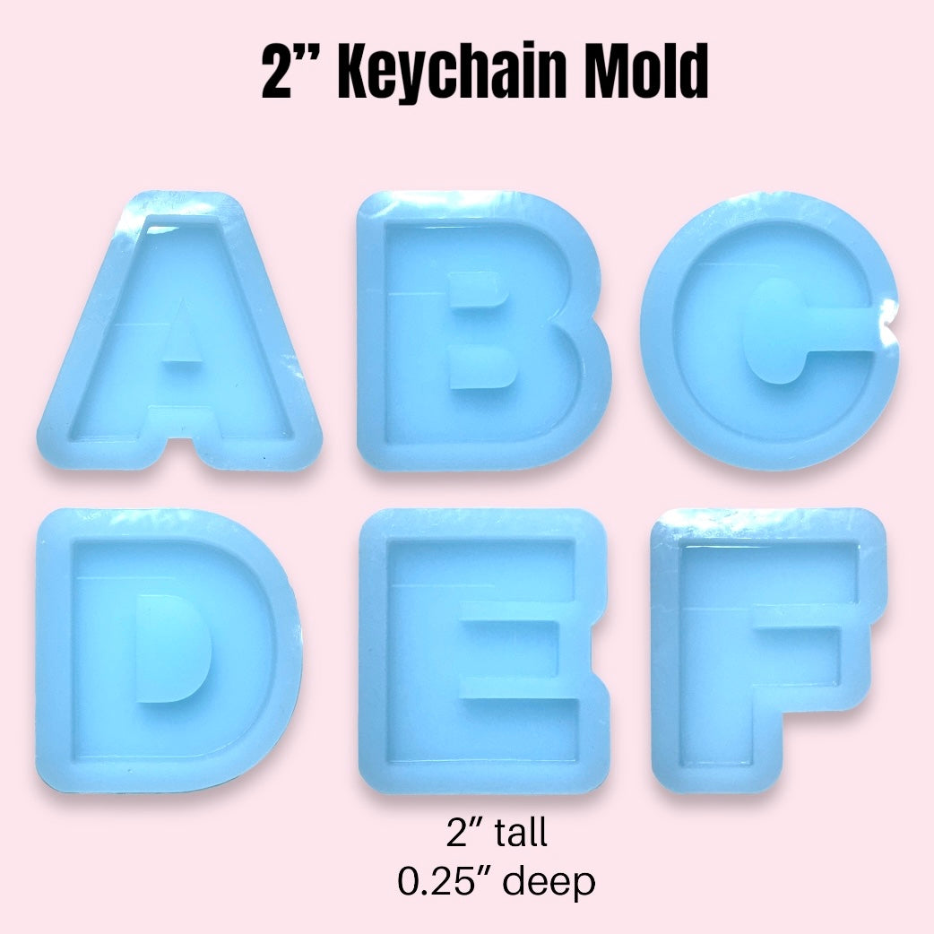 2” Keychain Mold – AaJMolds