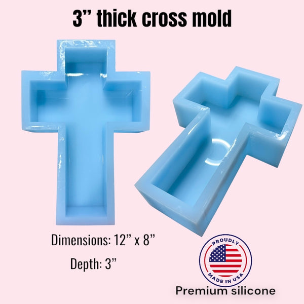 3” Thick Cross Mold – AaJMolds