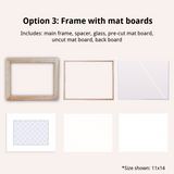 11x14 Maple Frame