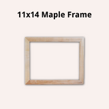 11x14 Maple Frame