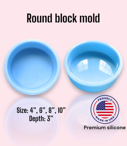 Round block mold