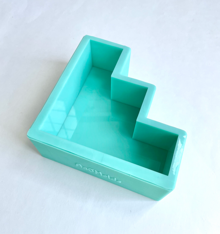 Step bookend/display platform mold