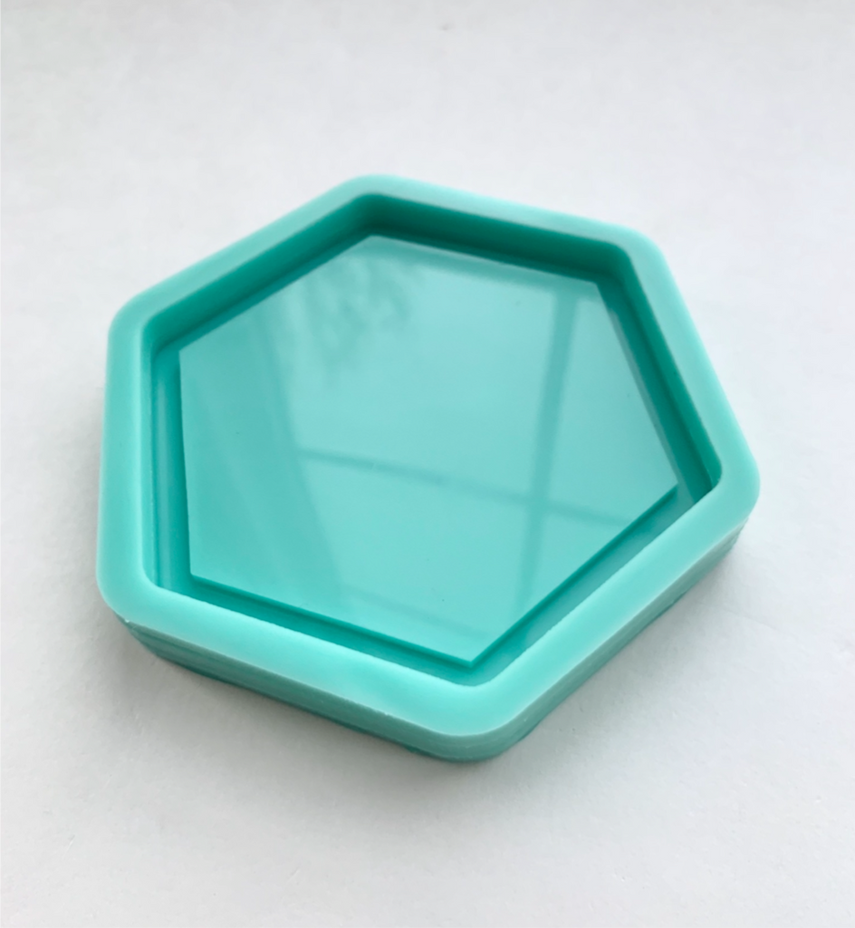 Hexagon Coaster Mold – AaJMolds