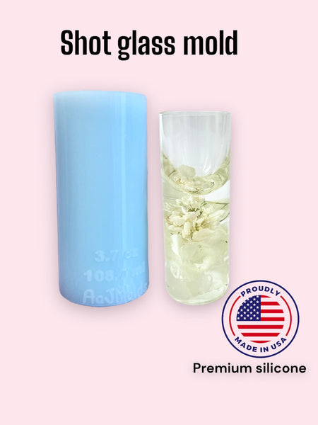 Straight shot glass mold – AaJMolds
